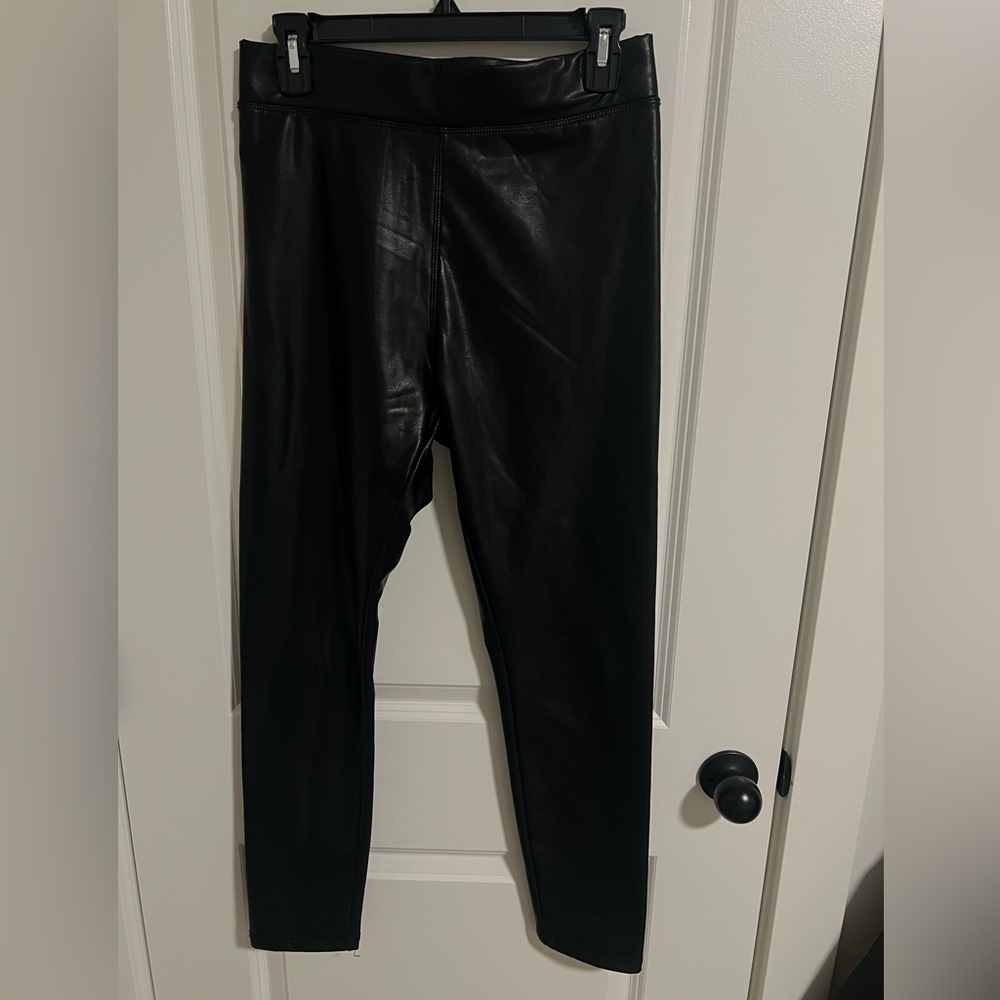 Ci Sono Leather Leggings